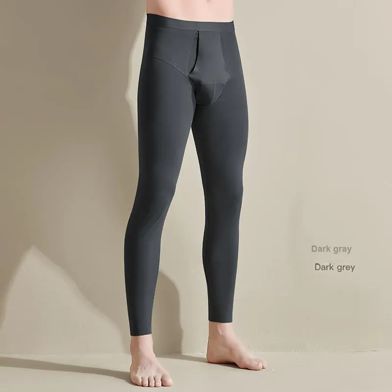 H YXIANG Men Thermal Pants-3