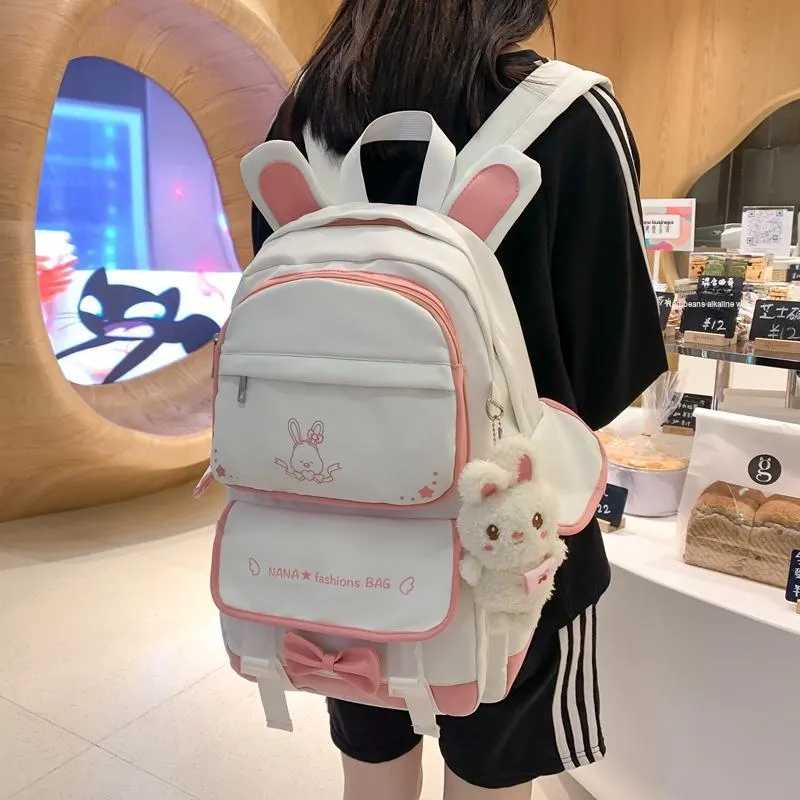 Wolfhorse Nylon Backpack Women's Multicolor-8