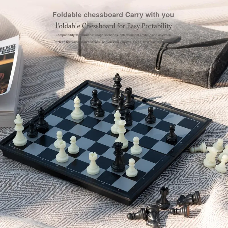 A&A LINGYU Magnetic Foldable And Portable Student Set, Designed For Competitions Board Games-2
