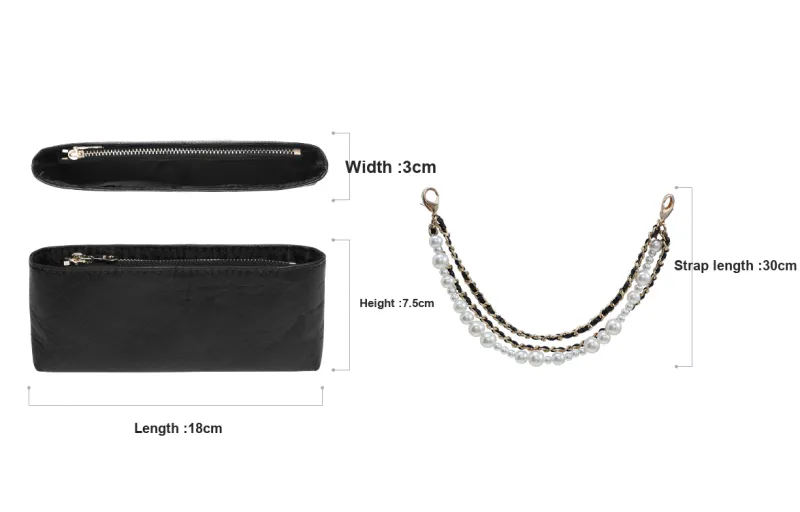 GUYI DuPont Paper Bag Accessory Women's Black-11