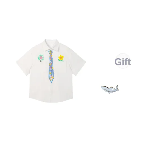 DABAISHA Белая Мужская Рубашка