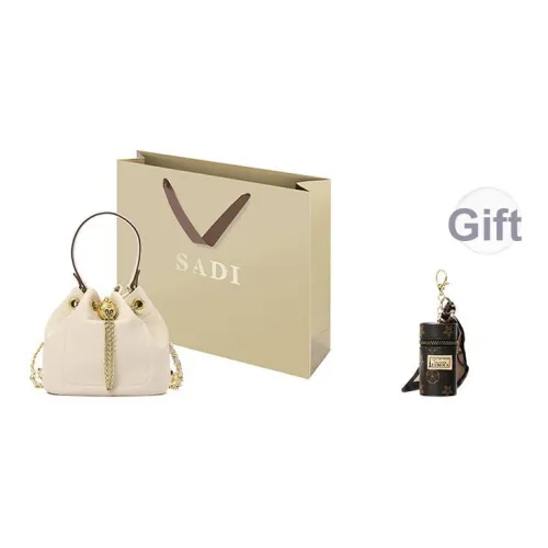 SADI Коровья кожа Голубая луна Сумка на плечо Сумка среднего размера Женская Слоновой серый Звездный черный Абрикос