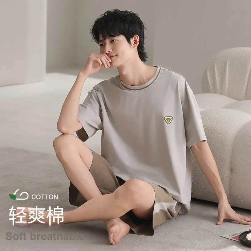 Top Melon Men Pajama Sets-1