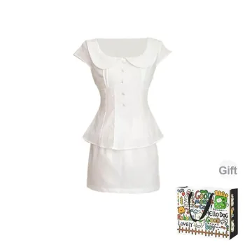 Dippanis Two Piece Skirt Sets Women's