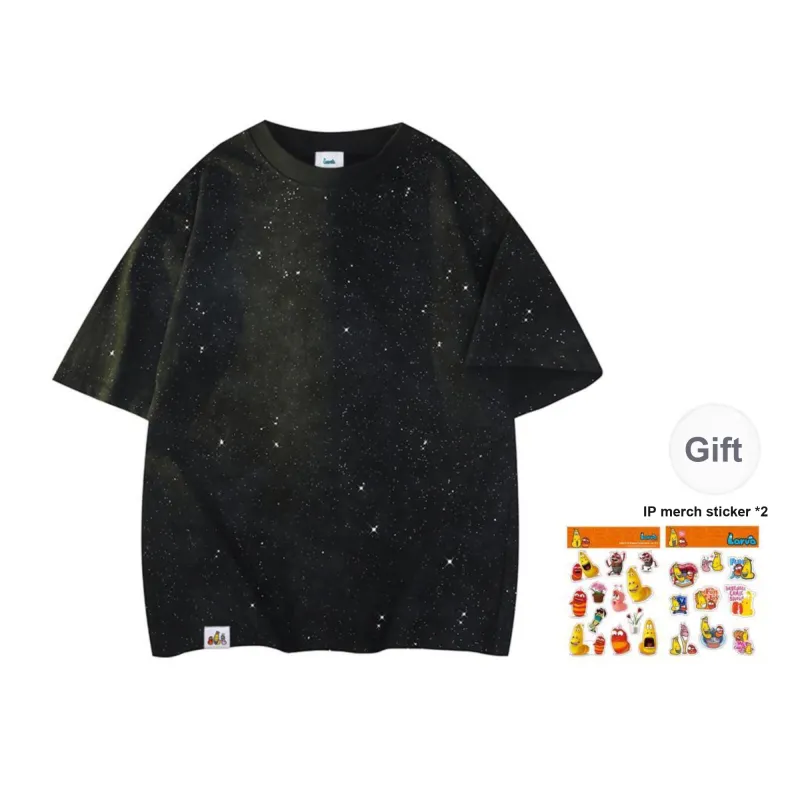 COMIC LARVA T Shirts Unisex-0