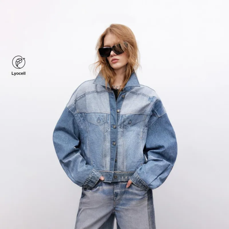ONLY Denim Jacket Women's Vintage Blue-2