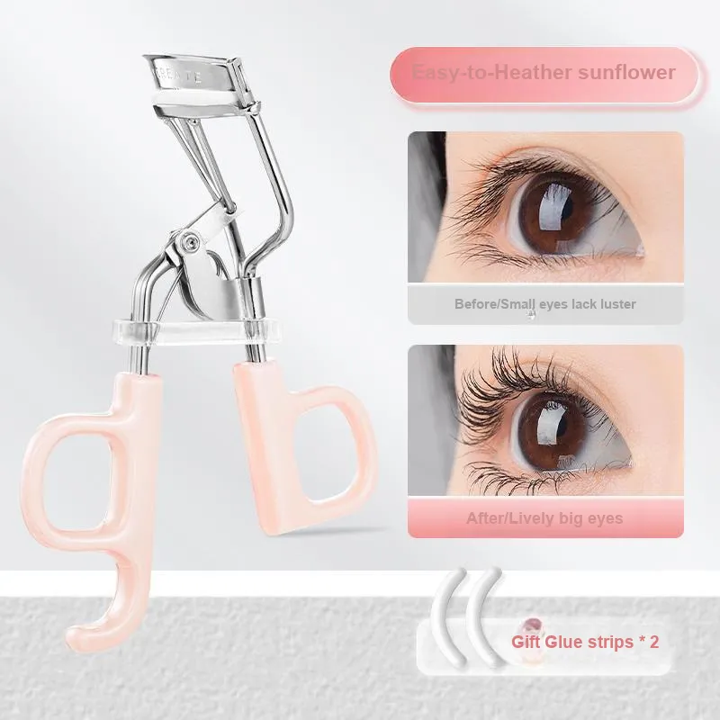 JIANMEICHUANGYAN Wide Angle Sunflower Eyelash Curlers Curling Styling-4