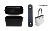 [Two-Piece Set]Dark Blue Shoulder Pads+Storage Liner