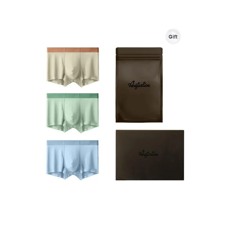 AUGTARLION Underpants Men's 3 Pack-2