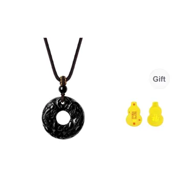 JINLIUFUJIXIANG Agate Jade Necklaces Unisex
