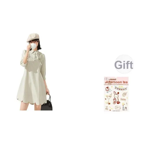 ZIHAN Длинное платье с длинными рукавами женское