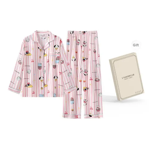 O'MESIK Pajama Set Women's Gift Box Set Pink
