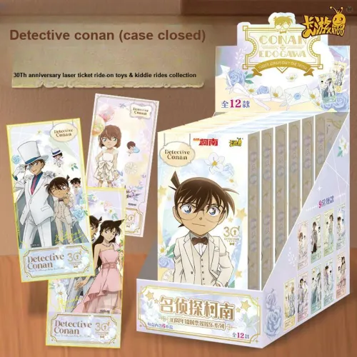 KAYOU Detective Conan Case CLOSED 30-я годовщина Shake GO Collection Часть 1 Голографические билеты