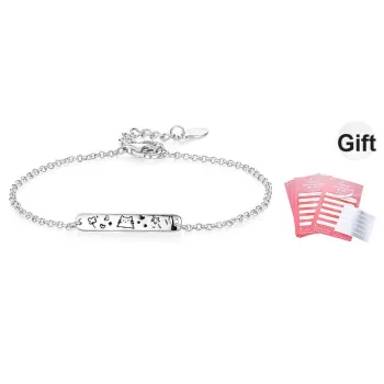 KADER 925 Sterling Silver Bracelets Unisex
