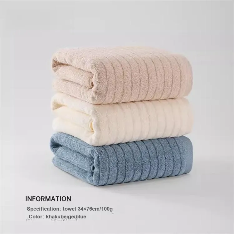 Drizzle Towel Bath Towel Solid Color-45