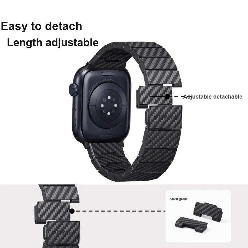 Yu Qing Compatibility Apple Watch Ultra 2 Strap IWatch S9 Apple Watch S87SE Smart Wristband Accessories 180mm Unisex-7