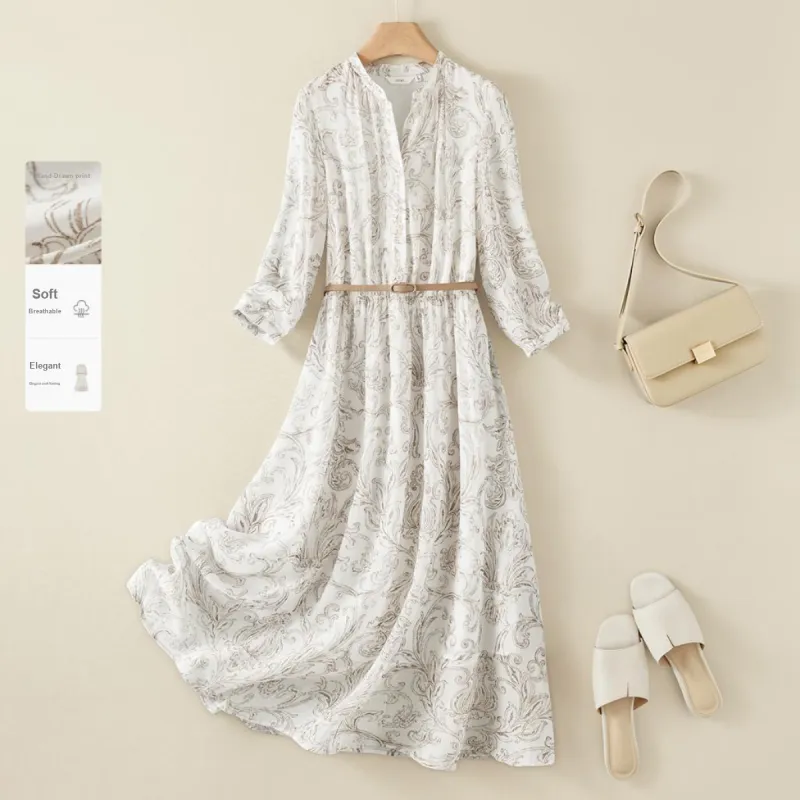 LUYOUYE Long Sleeved Dress Women's-1