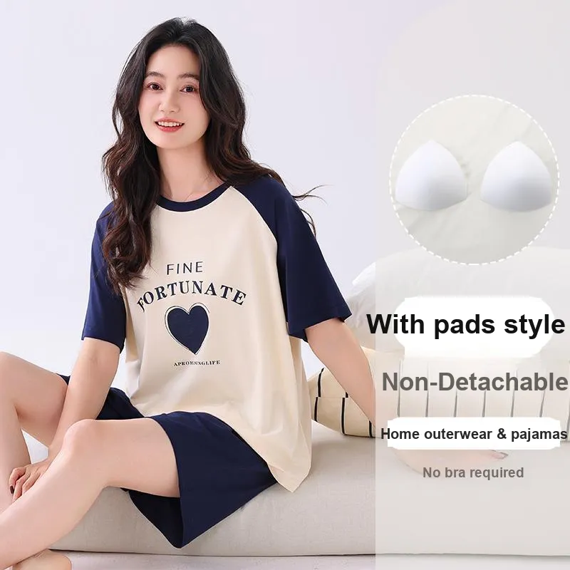 OUSHIBO Pajama Set Women's Image Color-1