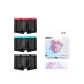 Trendy Color Block Letter C Set 3-Pack Gift Box Set