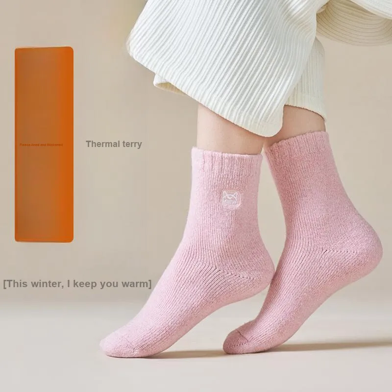 MIIOW Trend Party Series Mid Calf Socks Women's 3 Pack-5