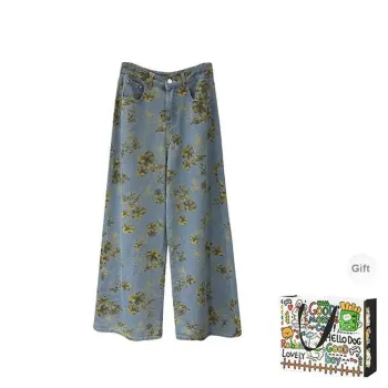 HAPG Jeans Women's Blue Pants Shopping Bag