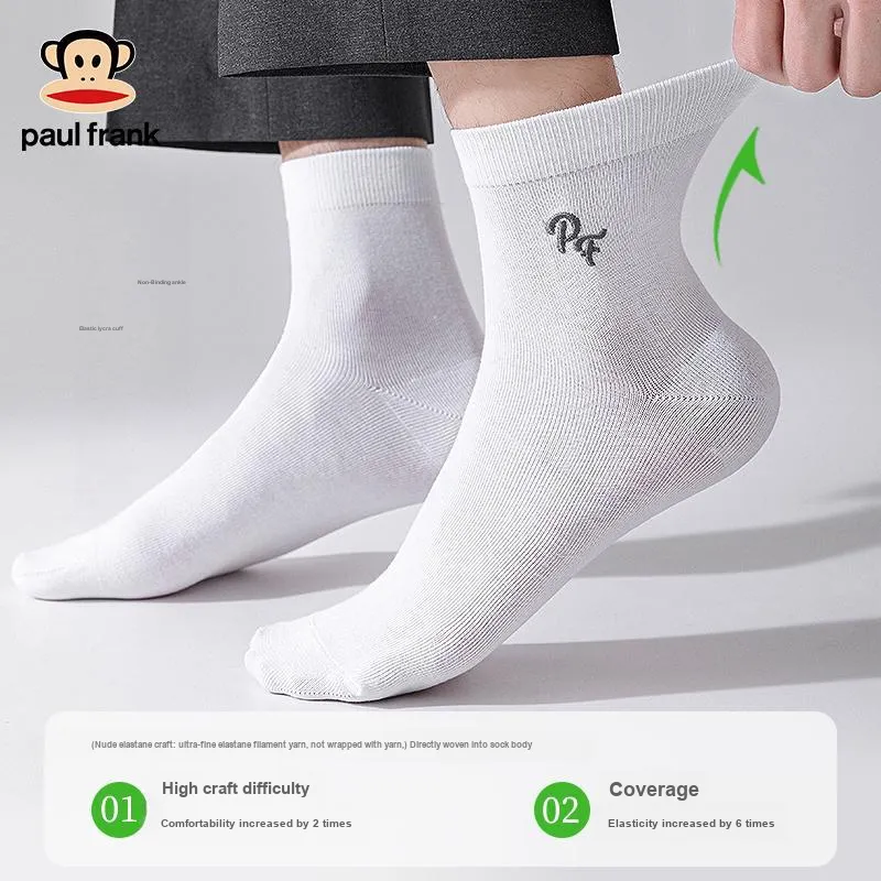 PAUL FRANK Mid Calf Socks Men's Box 5 Pack-17