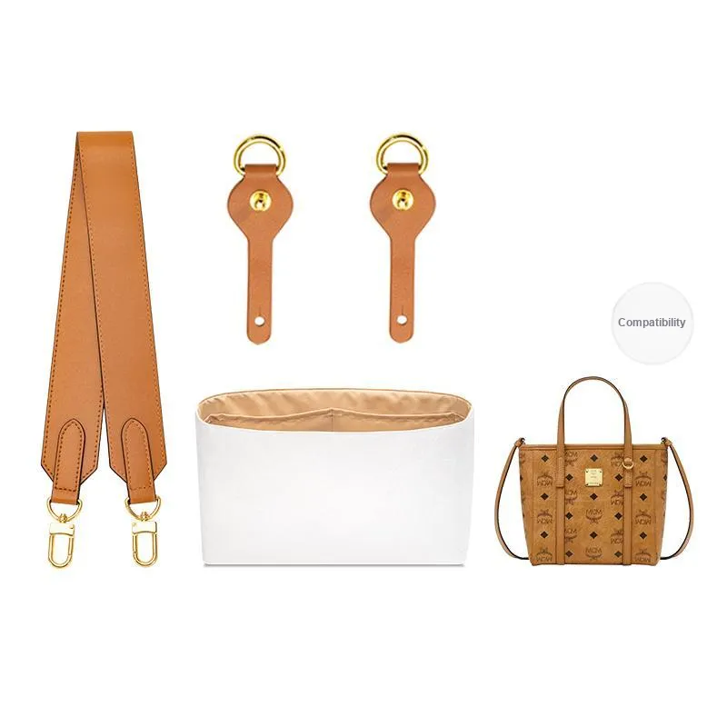 FANJI DuPont Paper Bag Accessory Unisex Steamed Chestnut/Rich Chestnut/All Black/Peach Pink-23