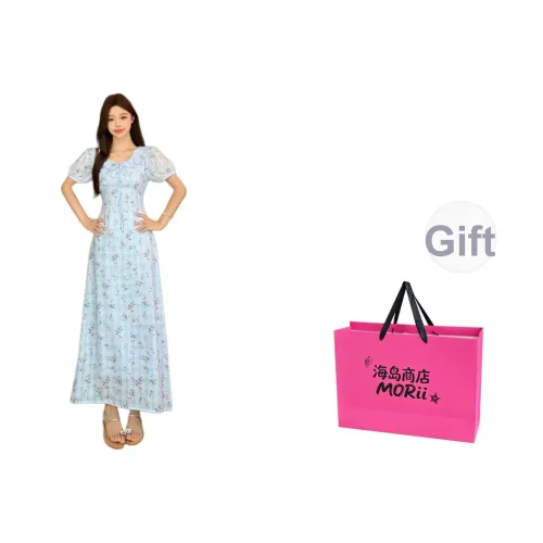 MORii Короткий рукав Платье Женское