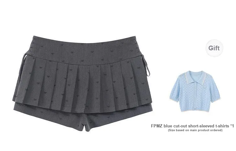 FPMZ Casual Short Skirts Women's Dark Gray-7