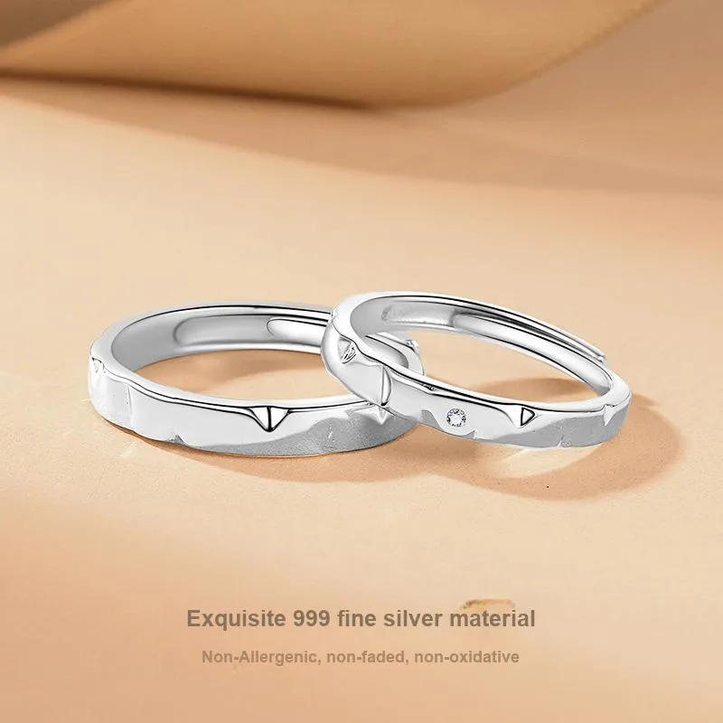 DAWO 999 Fine Silver Rings Women's-2