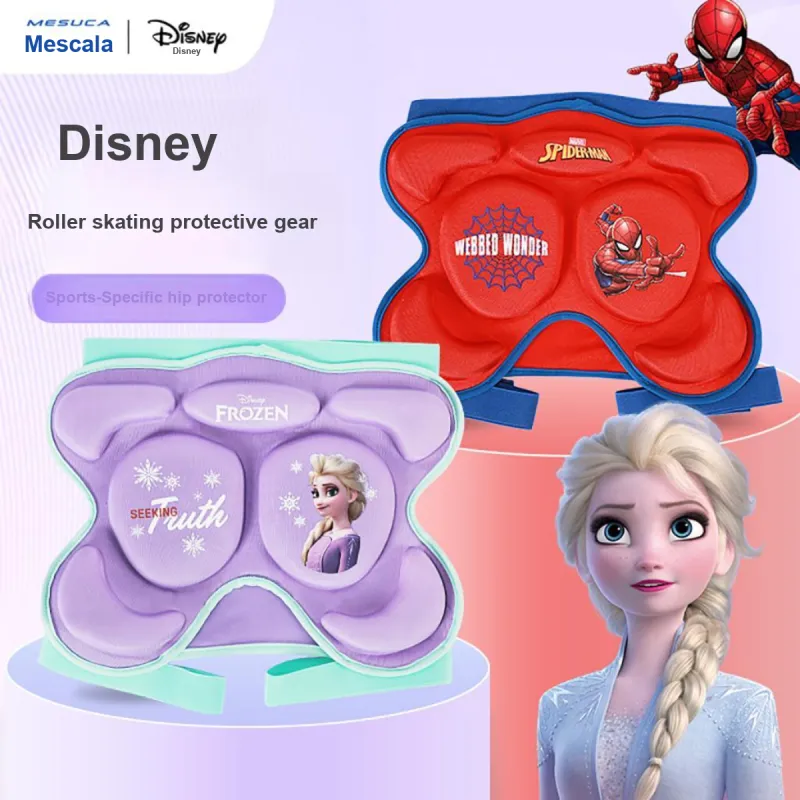 MESUCA X Disney Frozen Series Skateboard Hip Protector Polyester Basic Protective-6