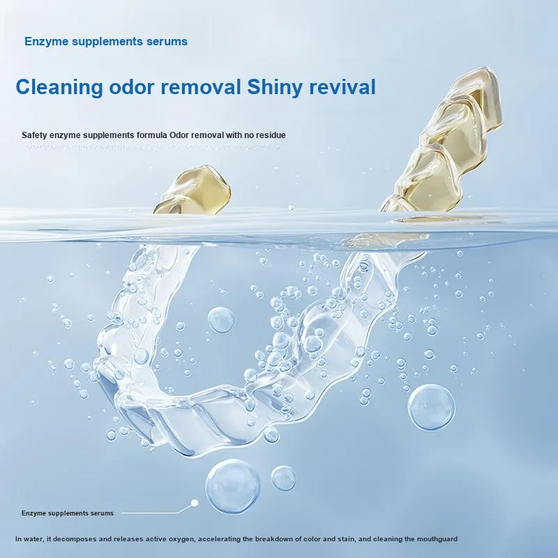 PROTEFIX Orthodontic Denture Cleaning Tablets Retainer Effervescent Tablets Antibacterial-1