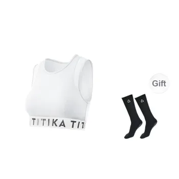 TITIKAACTIVE Heart Gauze Sports Underwear Women's