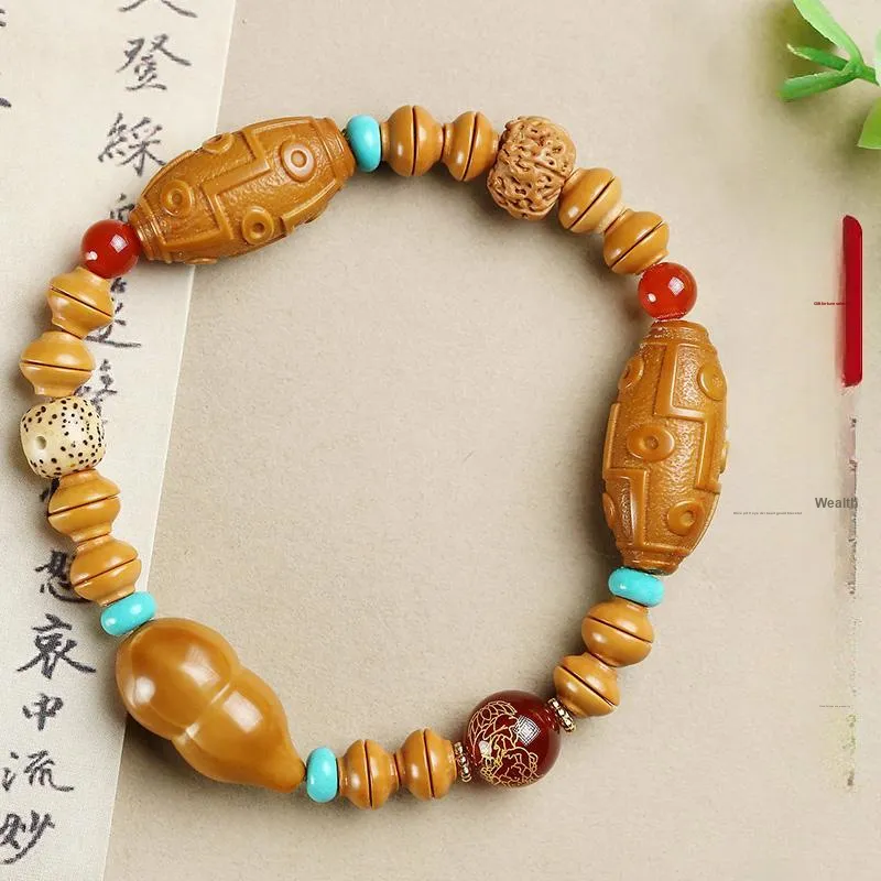 Phoenisess Olive Pit Bracelets Unisex-1