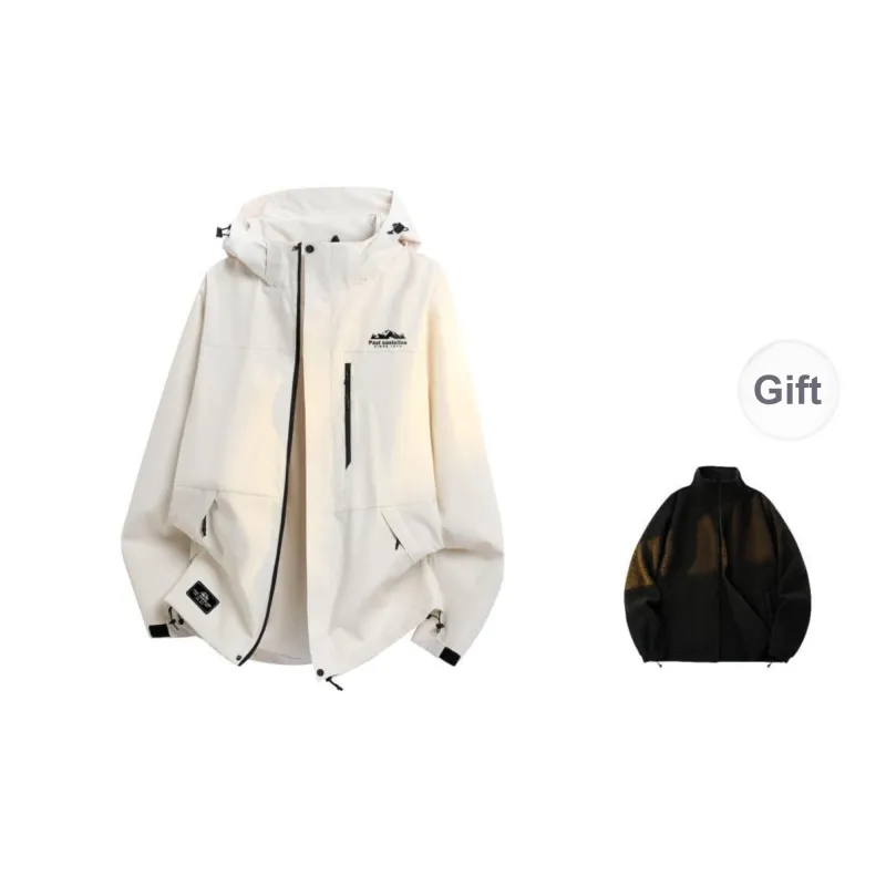 PAUL COSTELLOE Keep Warm From The Wind Windbreaker Jacket Unisex Includes Liner-21