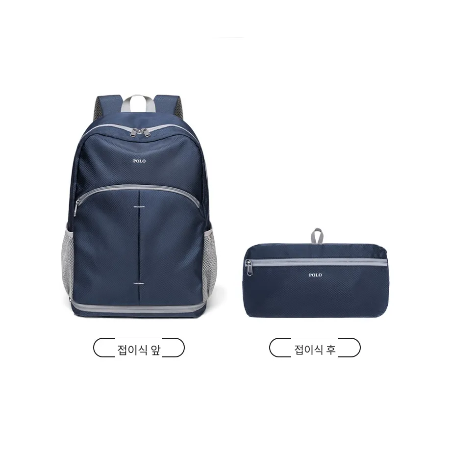 POLO Fabric 14 Inch Laptop Bags Backpack Large Size Unisex Multicolor