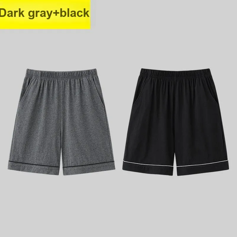 Sleep Knee Length Pants Pajama Pants For Students And Dormitory Home Multiple Colors Men's-13