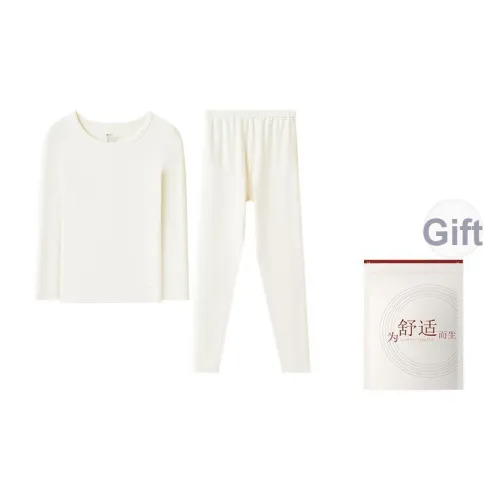 Red Bean Абрикос Бежевый Женские Термокомплекты