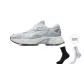 Antarctic Gray+Comes with 1 Pack of Random Color Socks