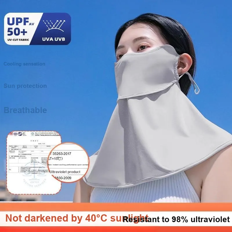 Classmate Yang Polyester Sun Protection Masks Women's-2