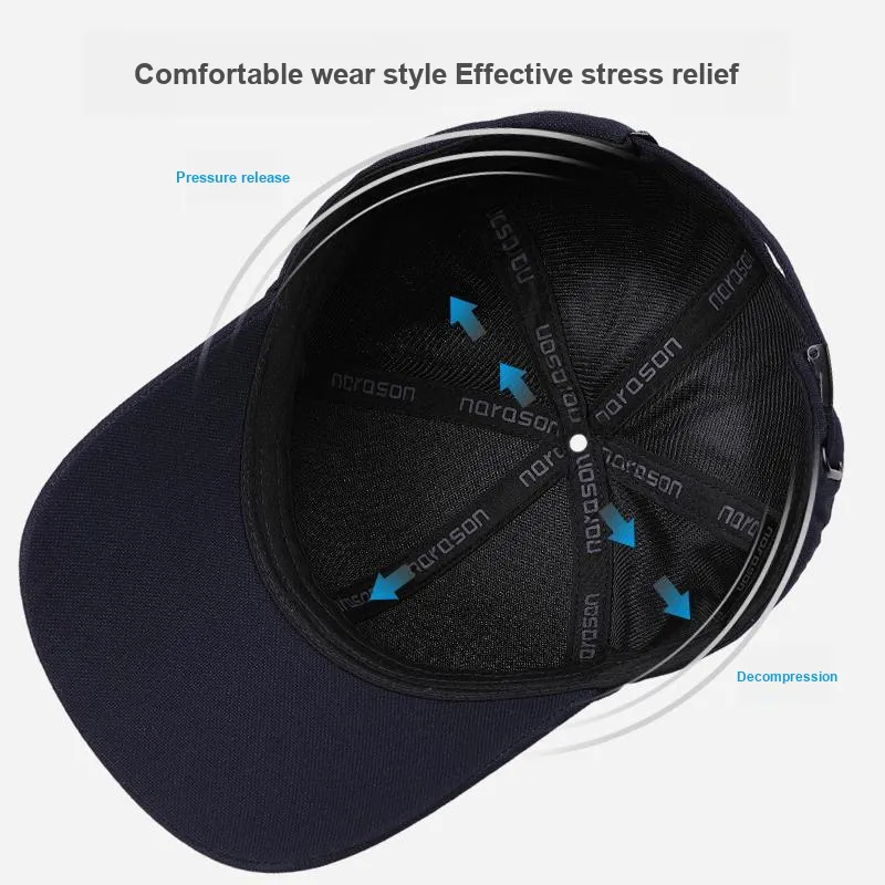 DENSSYNE Cotton Polyester Blend Baseball Caps Men's-5