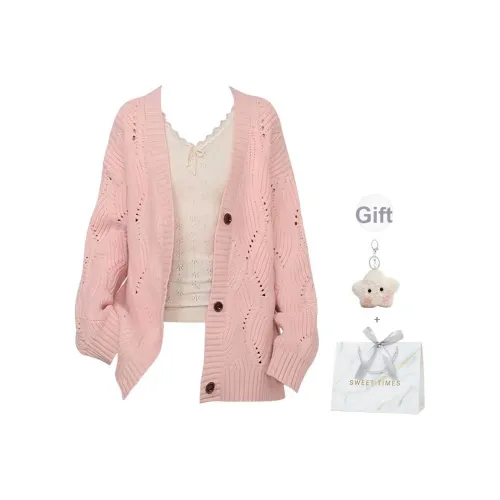 EVPGB Розовый Женский Трикотаж