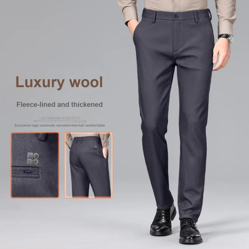 Red bean Casual Pants Men-5