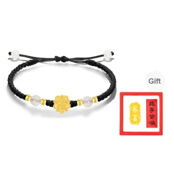Chongqing Gold Store 999 Fine Silver Bracelets Unisex