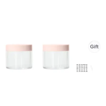NILIYA Portable Multicolor Face Cream Dispenser Bottles