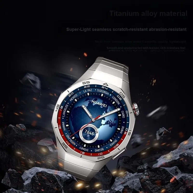 LOVINGCOOL Watch Band Huawei Compatibility Titanium Alloy Material-2