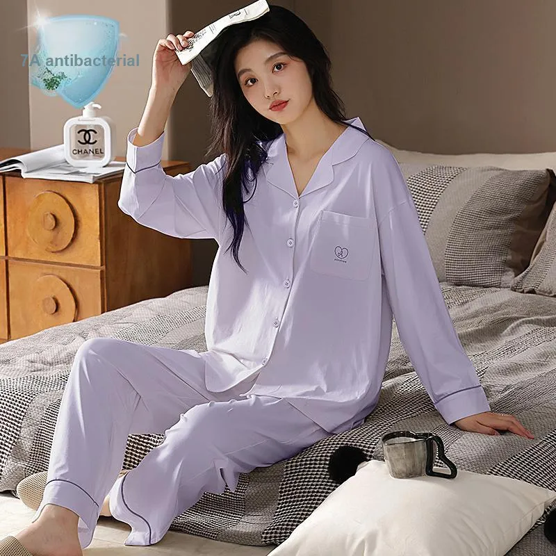 GOSO Pajama Set Women's Light Lavender-6