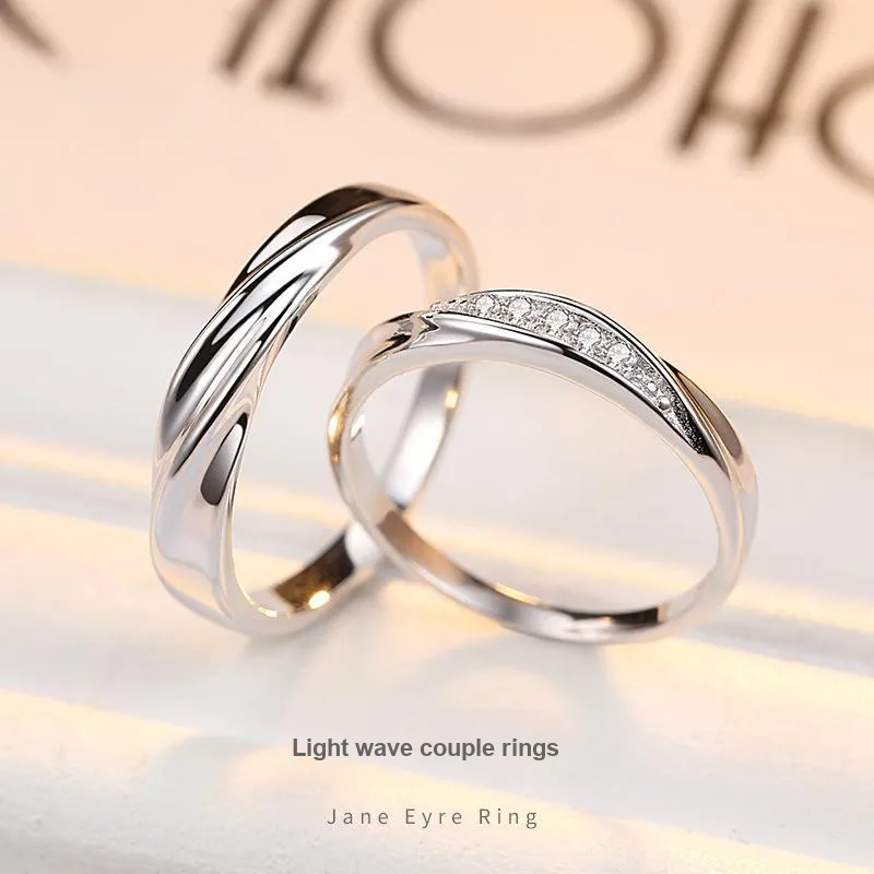 MISS TOOYA Sterling Silver Rings Unisex-1