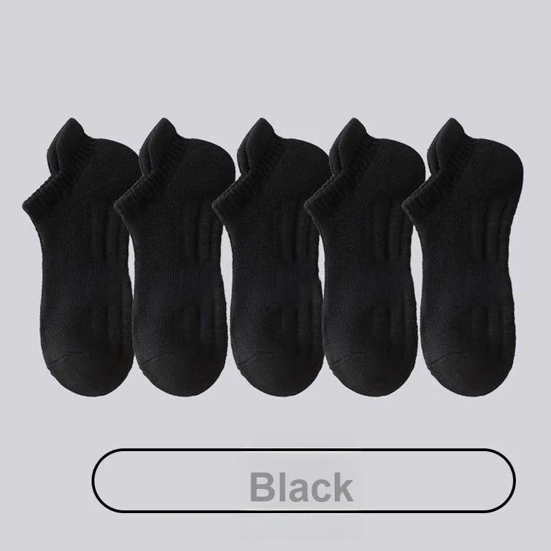 Gentle Welcome Ankle Socks Men's 5 Pack Socks-4