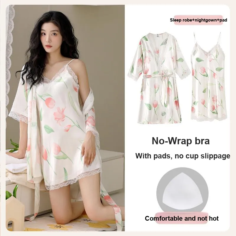 FENTENGCARE Women's Bath Robes-1